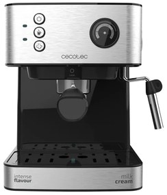 Máquina de café Cecotec Express Power Espresso 20 Profissional 850 W, 20 bares, manômetro, tanque de 1,5L, braço de saída duplo, vaporizador, superfíc