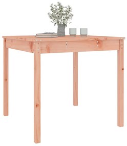Mesa de jardim 82,5x82,5x76 cm madeira de douglas maciça
