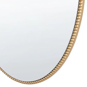 Espelho de parede 83 x 57 cm dourado OUVEA Beliani