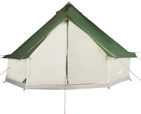 Tenda familiar tipi para 6 pessoas impermeável verde