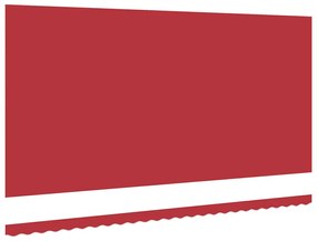 Tecido de Substituição para Toldo para Estrutura de 6x3,5 m Vermelho