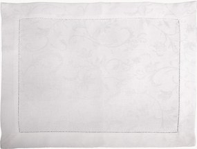 Individuais de mesa em linho com ponto ajour jacquard Minija, conjunto de 6