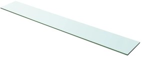Prateleiras 2 pcs 100x15 cm vidro transparente