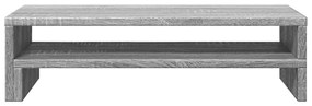 Suporte monitor 54x22x15 cm derivados madeira cinzento sonoma