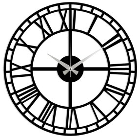 Relógio de Parede Decorativo Watch-002 – Preto – 48 x 48 cm