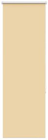 Persiana de enrolar 60x130 cm largura tecido 55,7 cm poliéster
