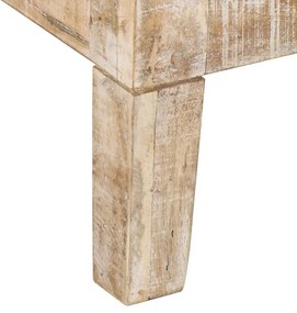 Móvel de TV 110x35x46 cm madeira de mangueira maciça