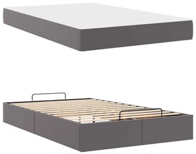 Estrutura de cama com colchão Outros Cinzeto 120 x 200 cm
