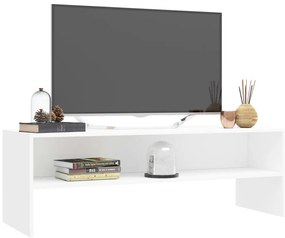 Móvel de TV 120x40x40 cm aglomerado branco