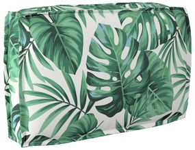 vidaXL Almofada Folha Padrão de Folhas 60 x 40 x 12 cm Tecido Oxford