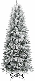 Árvore de Natal Artificial Branco 240 cm PVC