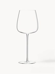 Copo de vinho tinto artesanal em filigrana Wine Culture, conjunto de 2