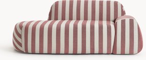 Chaise longue às riscas Wolke (2 lugares)