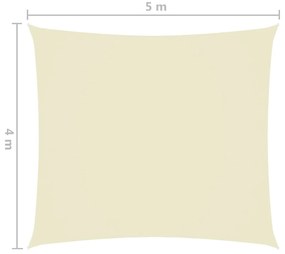 Guarda-Sol tecido Oxford retangular 4x5 m creme