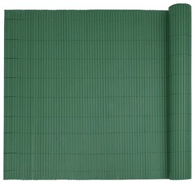Cerca de jardim dupla face verde 1,8x3 m PVC