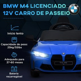 AIYAPLAY Carro Elétrico para Crianças BMW M4 Veículo Elétrico para Cri