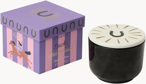 Vela perfumada em vidro Horseshoe (tabaco, pinho)