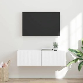 vidaXL Armário de TV de Parede Branco 60 x 31 x 29.5 cm