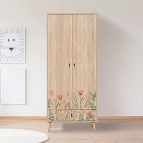 Guarda-Roupa City – Multicolor – 80 cm x 190 cm x 45 cm
