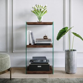 Estante R300 – Nogueira – 40 cm x 80 cm x 35 cm
