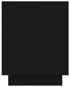 Móvel de TV 80x35x45 cm derivados de madeira preto