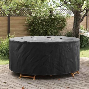 vidaXL Capa para móveis de exterior 200 x 200 x 71 cm tecido 210D