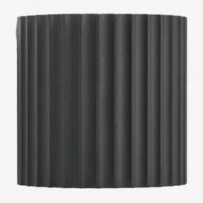 Aplique De Parede Led Para Exterior Em Alumínio Barein Preto - Sklum