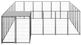 Canil 12,1 m² aço preto