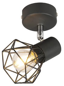 Projetores Art Deco Preto Giratório e Inclinável - Mosh Moderno
