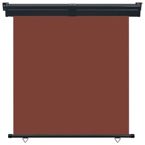 Toldo lateral para varanda 165x250 cm castanho