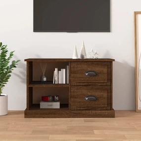 vidaXL Móvel de TV 73x35,5x47,5 cm derivados madeira carvalho castanho