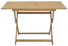 Conjunto de jantar p/ jardim 5 pcs madeira de acácia maciça
