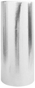 vidaXL Refletor de calor para radiador Prateado 1 x 5 m Alumínio