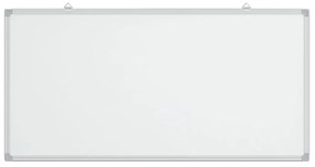 Quadro branco magnético 60x30x1,7 cm alumínio