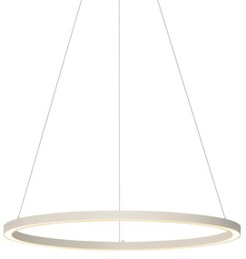 Candeeiro de Suspensão de Design Bege 80cm com LED Regulável em 3 Níveis - Girello