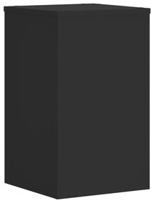 Suportes p/ plantas 2 pcs 30x30x50 cm derivados madeira preto