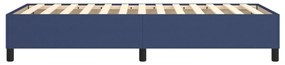 Estrutura de cama sem colchão 80x200 cm azul