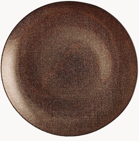 Pratos de jantar em vidro com efeito brilhante Regent, conjunto de 6