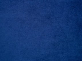Chaise-longue à esquerda em veludo azul NIMES Beliani
