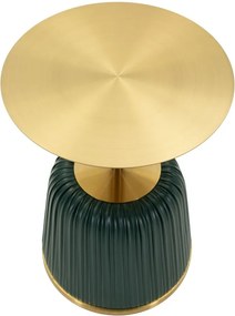 MESA DE APOIO EGLE Ø 40X55 CM VERDE