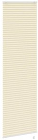 Creme Plissada Cega 55x200 cm Largura Tecido 54,4 cm Poliéster