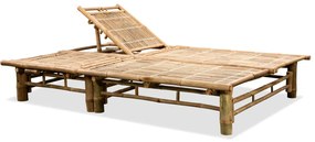Espreguiçadeira para 2 pessoas bambu
