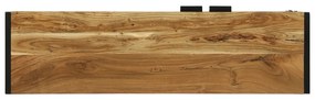 Aparador de TV 110x30x50 cm Madeira de Acácia Sólida