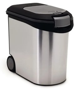 Curver Recipiente de comida p/ animais 12 kg 35 L prateado 794073
