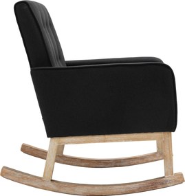 Cadeira de baloiço Dream Tecido preto