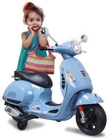 Vespa elétrica infantil 12V Vespa GTS 125 Azul