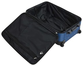 5 pcs conjunto malas de viagem tecido azul