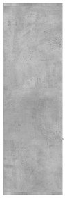Estante 98x30x98 cm derivados de madeira cinzento cimento