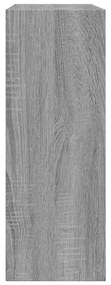 Sapateira 60x21x57 cm derivados de madeira sonoma cinza