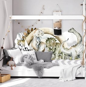 Autocolante para cama - Mundo dos Dinossauros